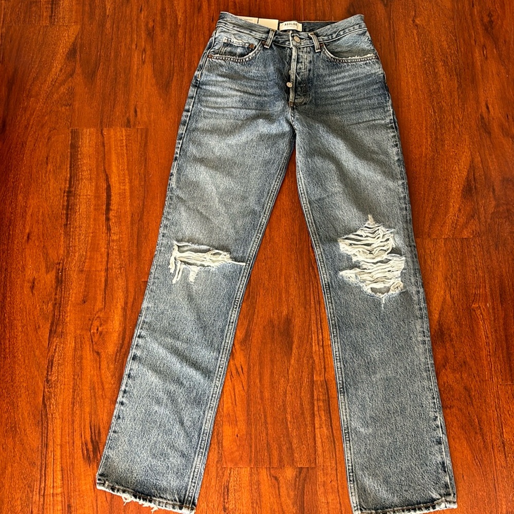 AGOLDE Lana jeans.